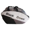 BLACK CROWN Calm Padel Racket Bag - Grey, White 1 BLACK CROWN Calm Padel Racket Bag - Grey, White -Padel Pro Shop 0000100000 000 3