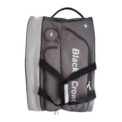 BLACK CROWN Calm Padel Racket Bag - Grey, White -Padel Pro Shop 0000100000 0 1 3