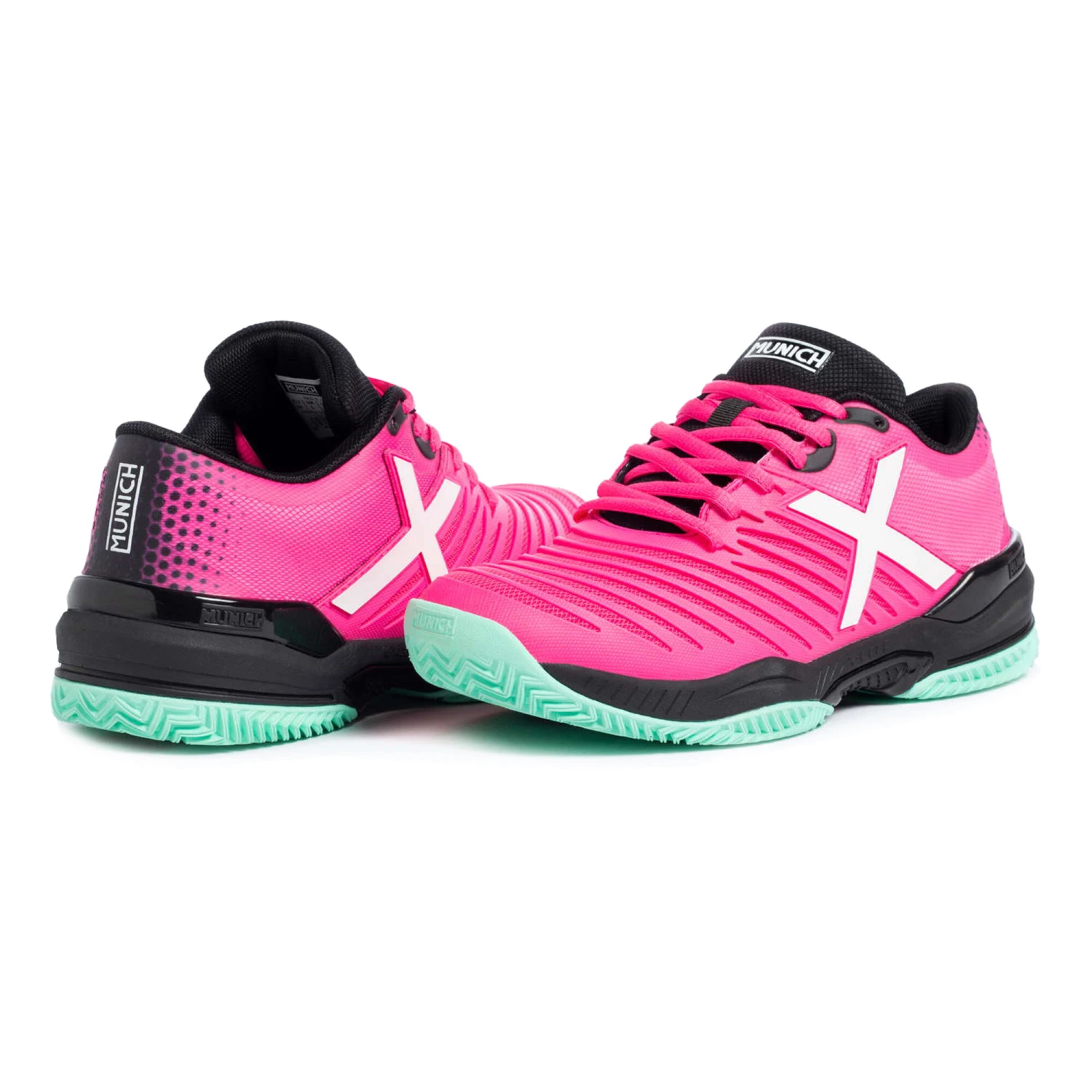 Munich Padx 17 Padel Shoe Women - Pink, Black 5 Munich Padx 17 Padel Shoe Women - Pink, Black - Image 3