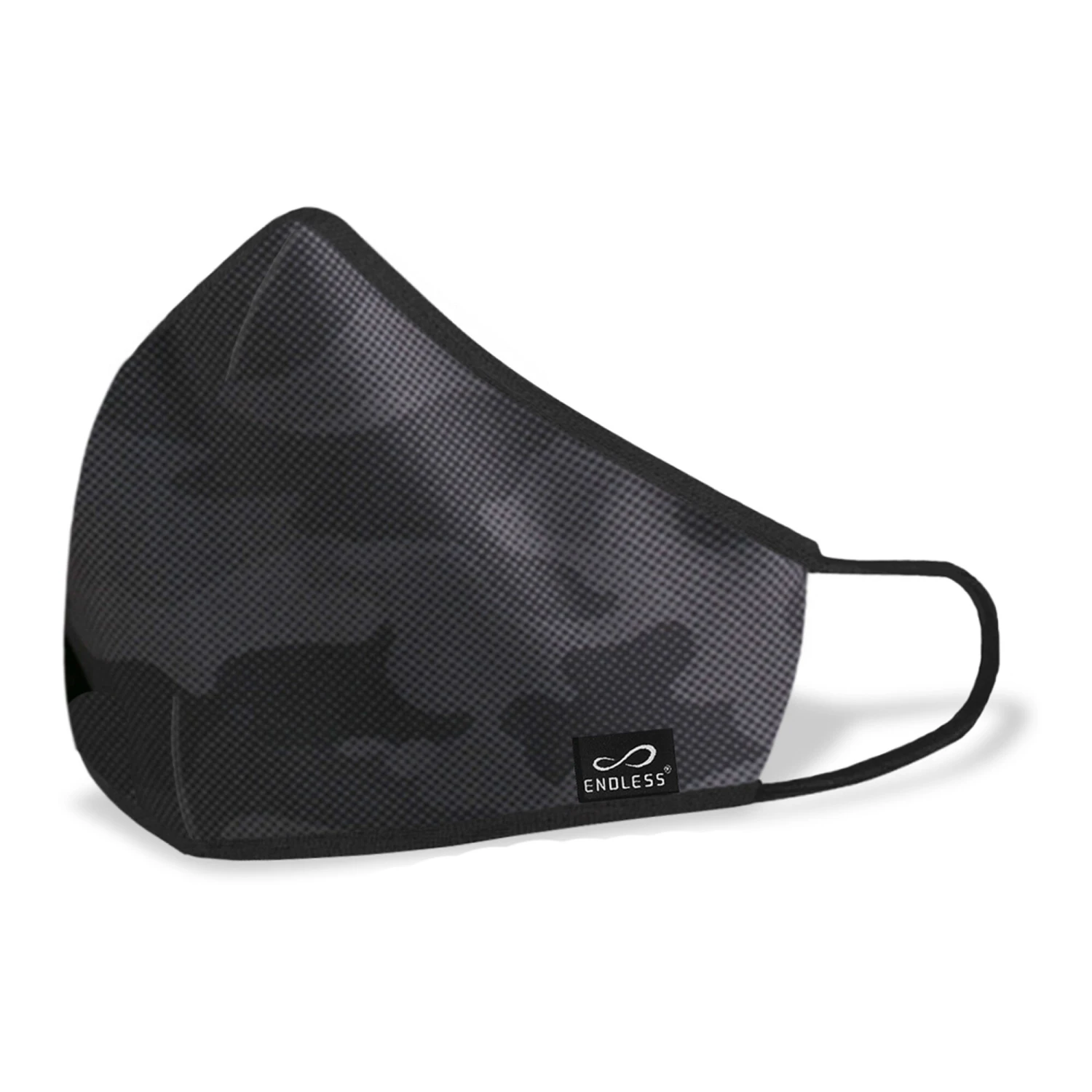 Endless Safe Mask Inklusive 2 Filter Face Mask - Black, Dark Grey 3 Endless Safe Mask Inklusive 2 Filter Face Mask - Black, Dark Grey