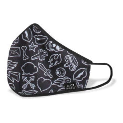 Endless Safe Mask Inklusive 2 Filter Face Mask - Black, White