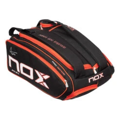 NOX AT10 XXL Padel Racket Bag - Black, Orange