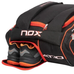 NOX AT10 XXL Padel Racket Bag - Black, Orange -Padel Pro Shop 0001000000 10 1