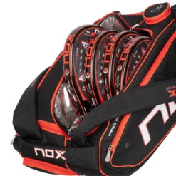 NOX AT10 XXL Padel Racket Bag - Black, Orange -Padel Pro Shop 0001000000 12