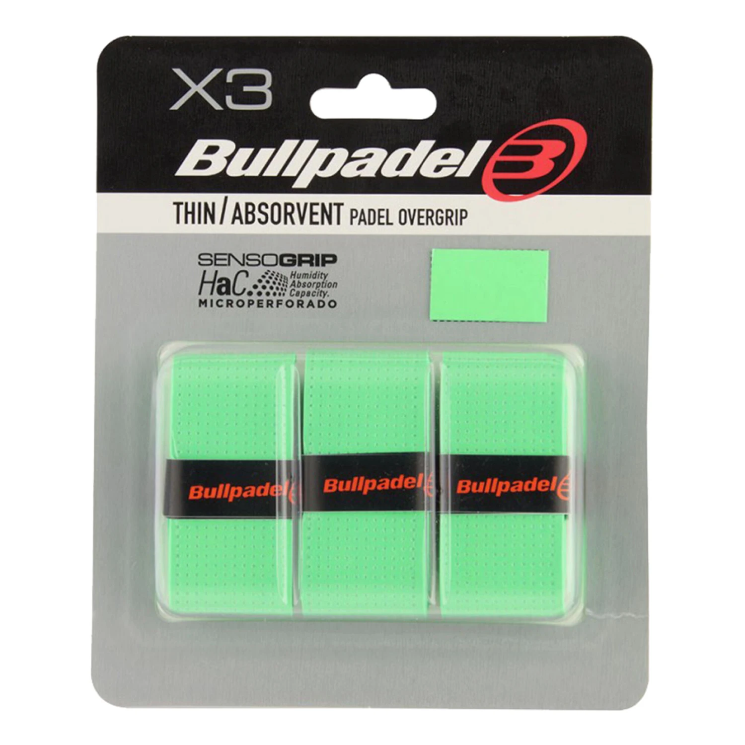 BULLPADEL GB-1705 SENSO ABSORBENT - Green 3 BULLPADEL GB-1705 SENSO ABSORBENT - Green