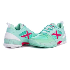Munich Atomik 11 Padel Shoe - Mint, Pink -Padel Pro Shop 00013000 000