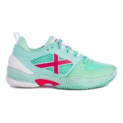 Munich Atomik 11 Padel Shoe - Mint, Pink