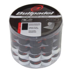 BULLPADEL Box Of 50 Pcs - Black, White