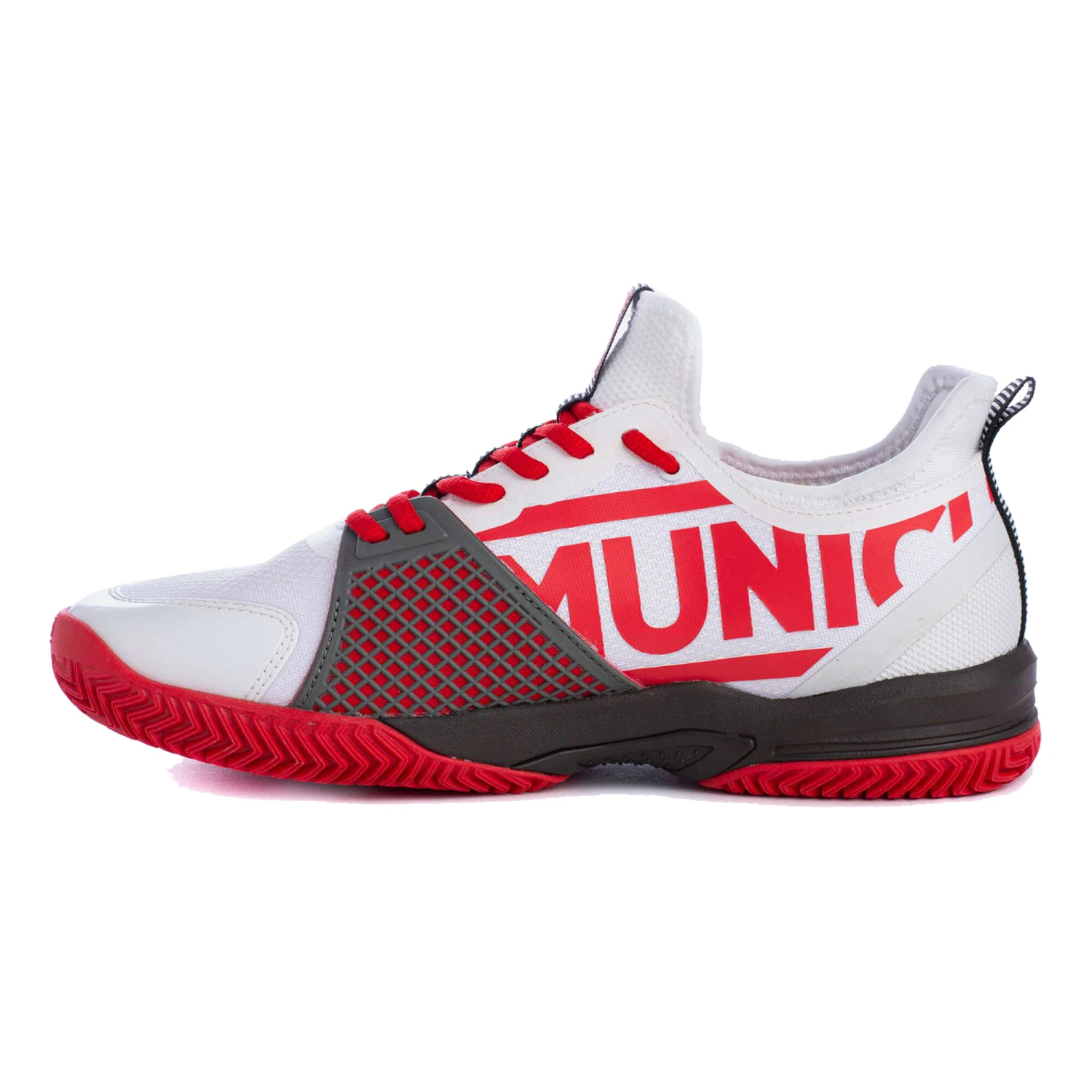 Munich Oxygen 22 Padel Shoe - White, Red 4 Munich Oxygen 22 Padel Shoe - White, Red - Image 2