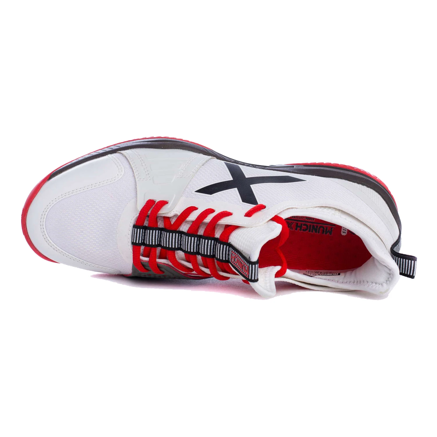 Munich Oxygen 22 Padel Shoe - White, Red 5 Munich Oxygen 22 Padel Shoe - White, Red - Image 3