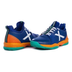 Munich Oxygen 24 Padel Shoe - Blue, Orange -Padel Pro Shop 00017000 10