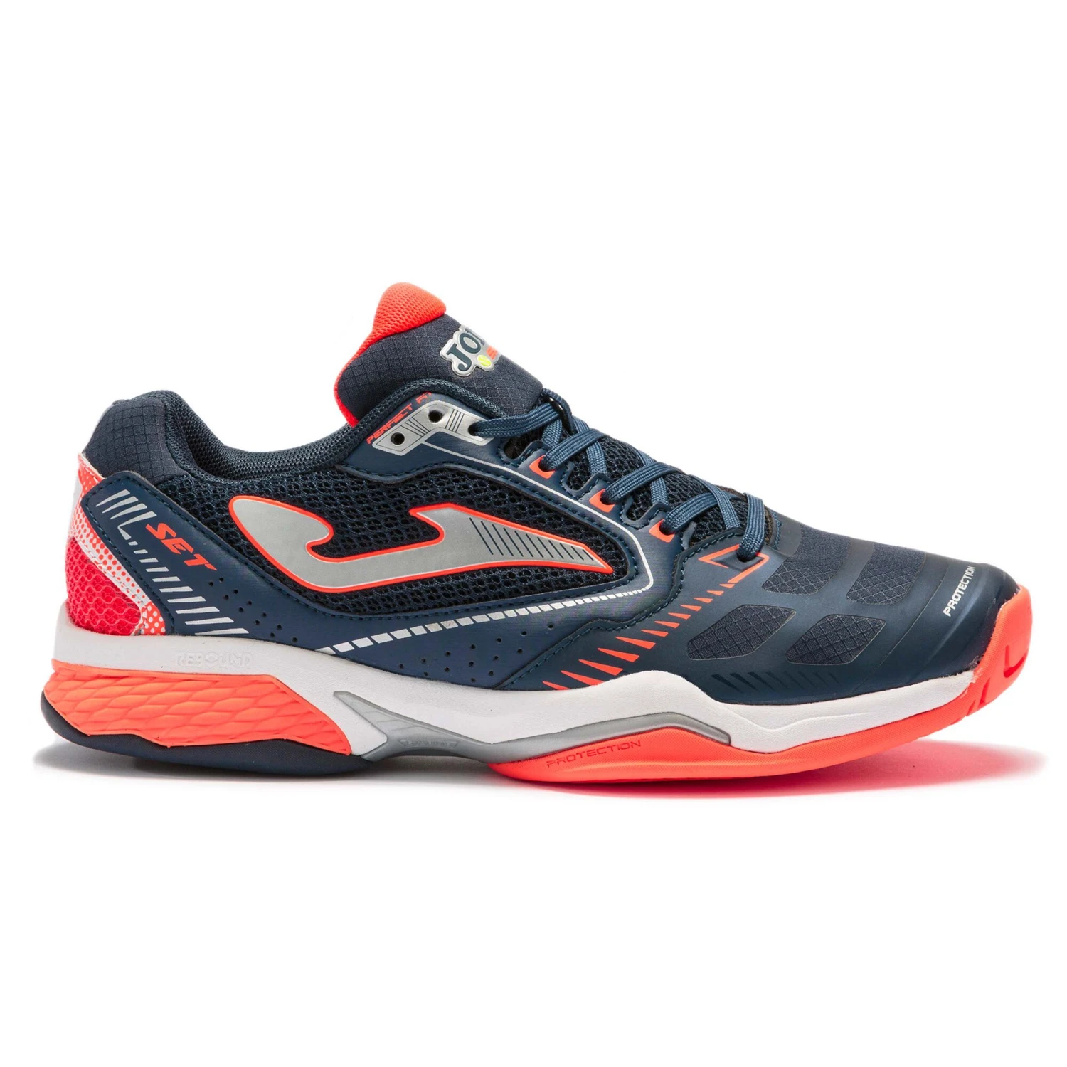 JOMA Set 2103 Clay Court Shoe Men - Dark Blue, Coral 3 JOMA Set 2103 Clay Court Shoe Men - Dark Blue, Coral