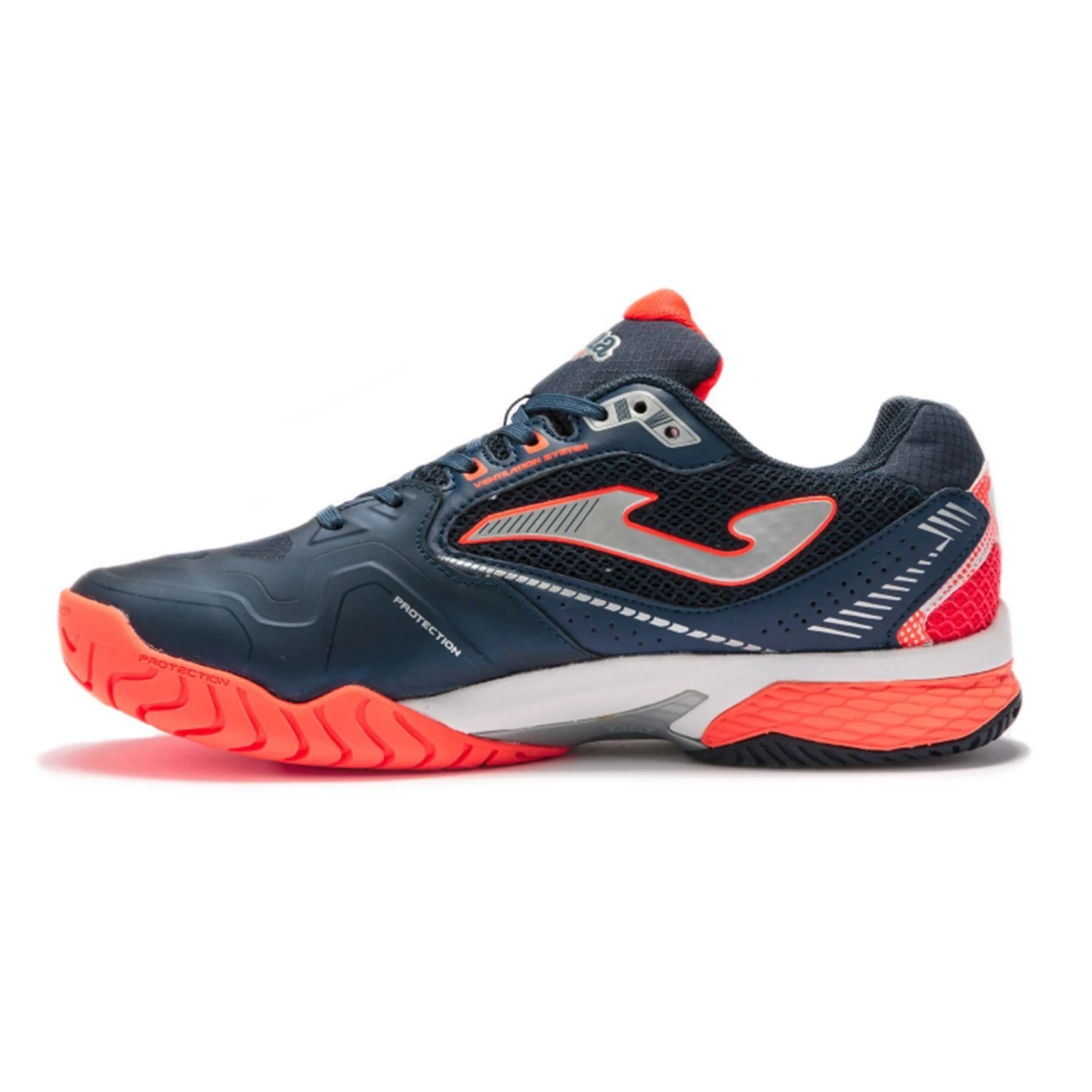 JOMA Set 2103 Clay Court Shoe Men - Dark Blue, Coral 4 JOMA Set 2103 Clay Court Shoe Men - Dark Blue, Coral - Image 2