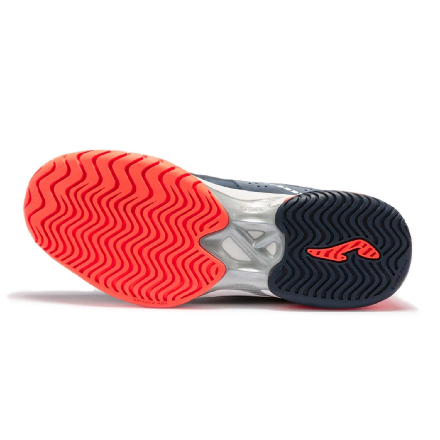 JOMA Set 2103 Clay Court Shoe Men - Dark Blue, Coral 6 JOMA Set 2103 Clay Court Shoe Men - Dark Blue, Coral - Image 4