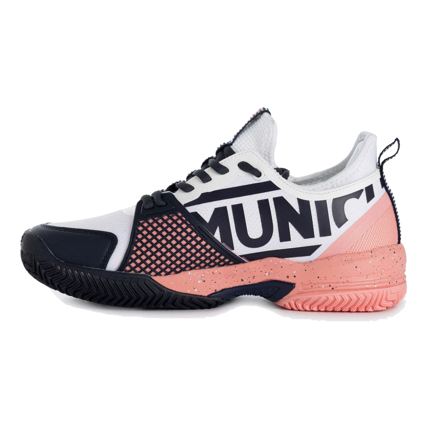 Munich Oxygen Padel Shoe Women - White, Apricot 4 Munich Oxygen Padel Shoe Women - White, Apricot - Image 2
