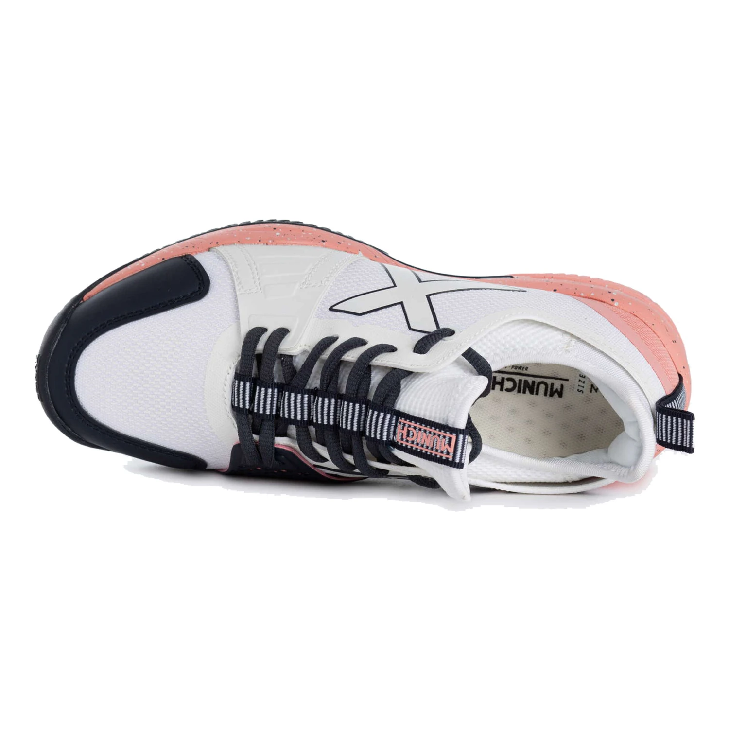 Munich Oxygen Padel Shoe Women - White, Apricot 5 Munich Oxygen Padel Shoe Women - White, Apricot - Image 3