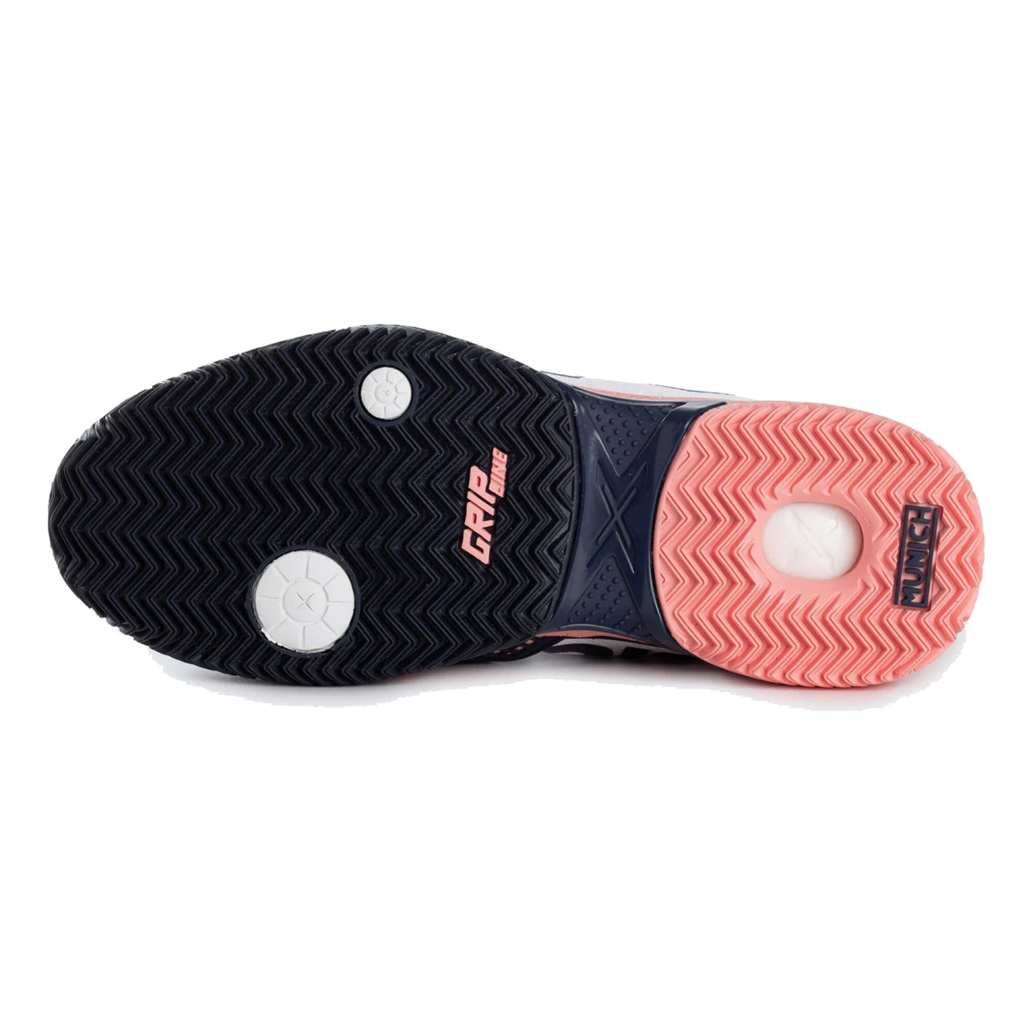 Munich Oxygen Padel Shoe Women - White, Apricot 6 Munich Oxygen Padel Shoe Women - White, Apricot - Image 4