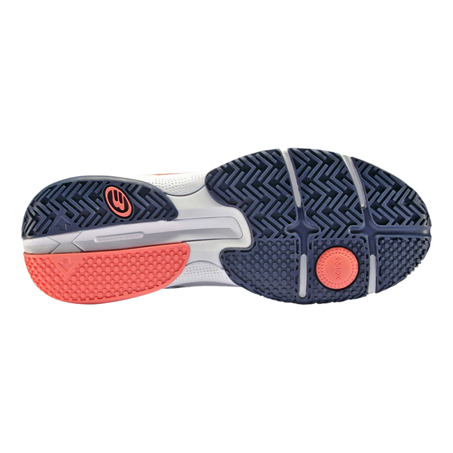 BULLPADEL Flow Hybrid Flow Padel Shoe Women - White 6 BULLPADEL Flow Hybrid Flow Padel Shoe Women - White - Image 4