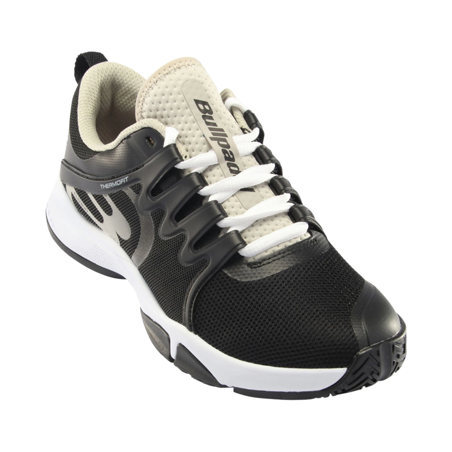 BULLPADEL Flow Hybrid Flow Padel Shoe Women - Black, White 5 BULLPADEL Flow Hybrid Flow Padel Shoe Women - Black, White - Image 3