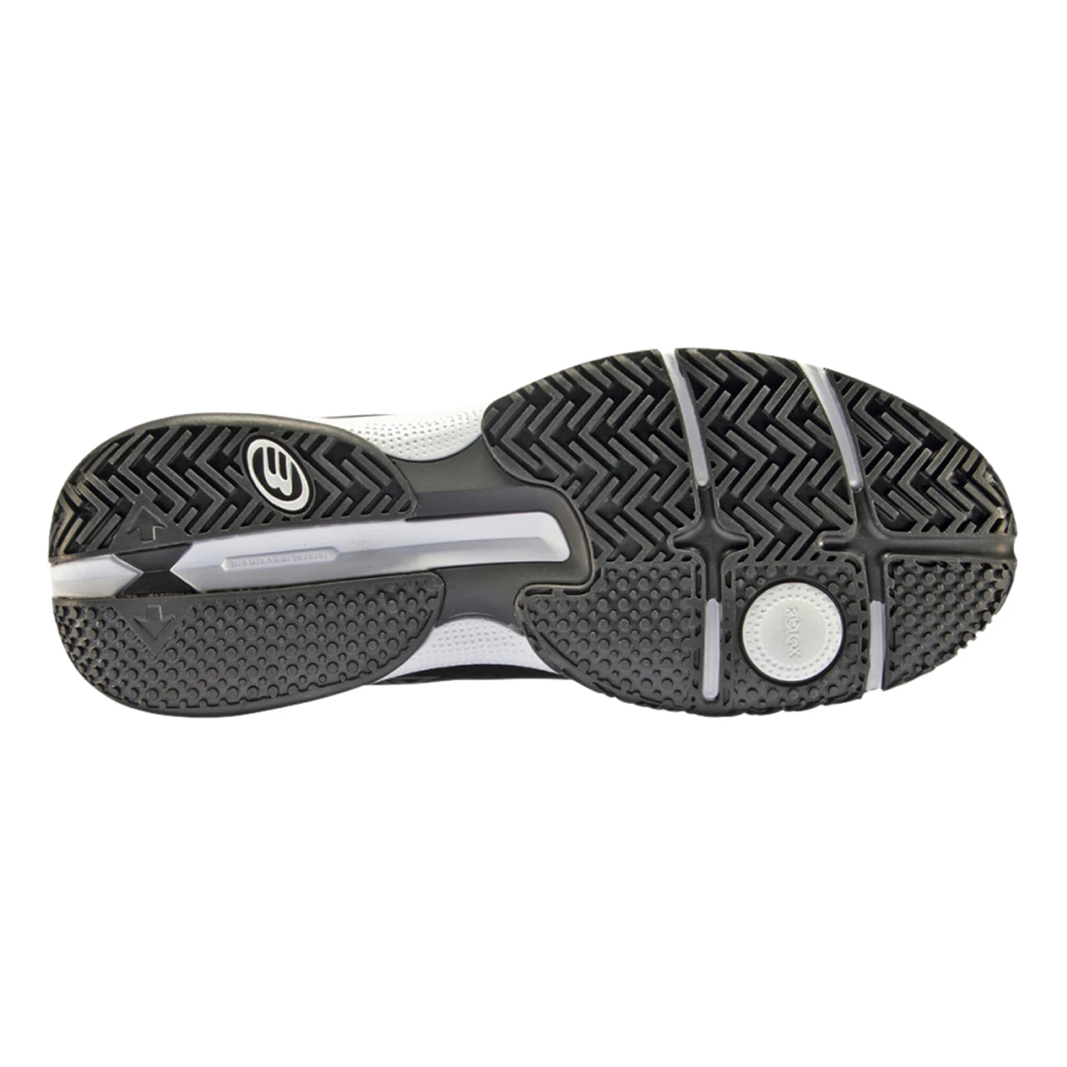 BULLPADEL Flow Hybrid Flow Padel Shoe Women - Black, White 6 BULLPADEL Flow Hybrid Flow Padel Shoe Women - Black, White - Image 4