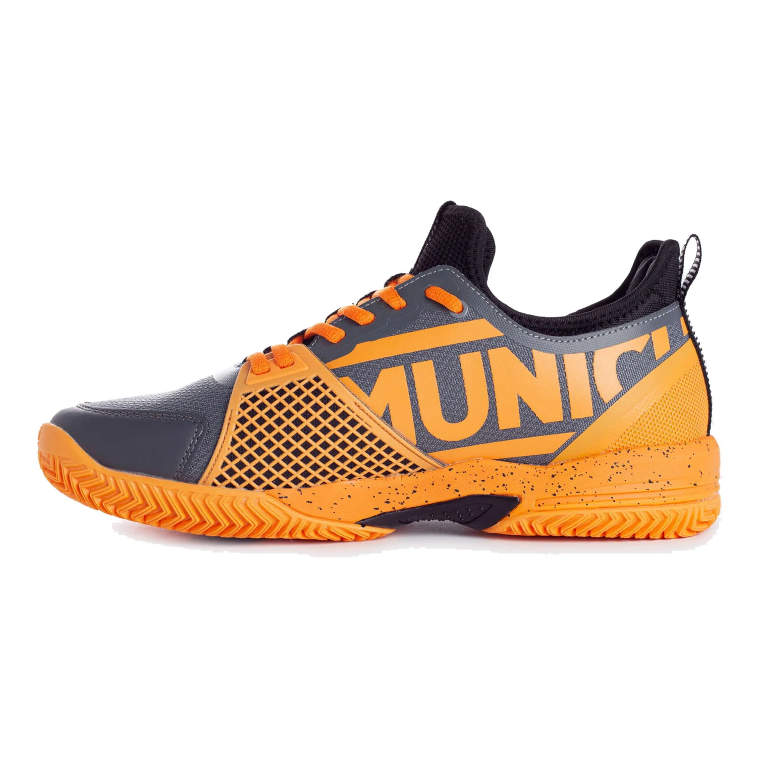 Munich Oxygen Padel Shoe Men - Grey, Orange 4 Munich Oxygen Padel Shoe Men - Grey, Orange - Image 2