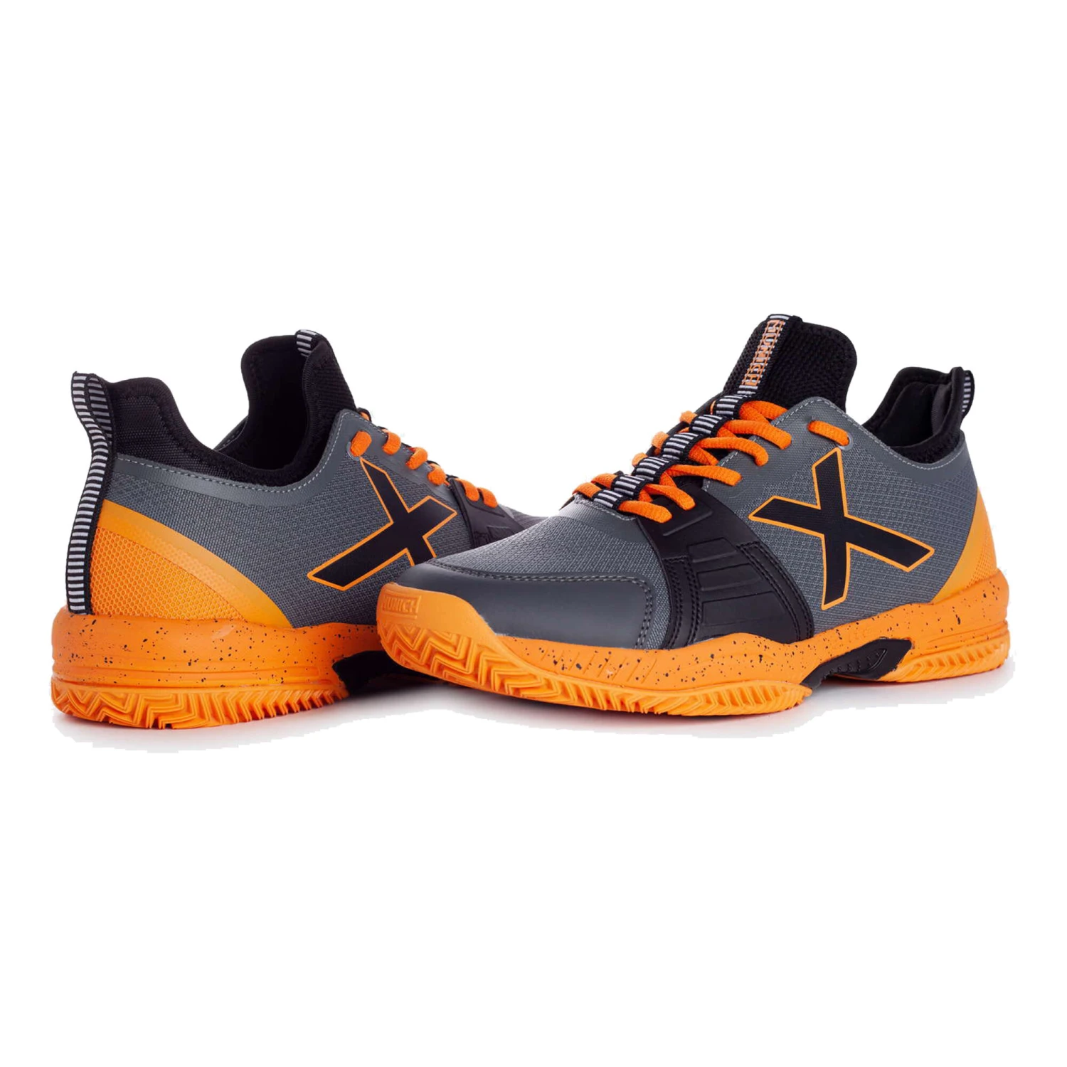 Munich Oxygen Padel Shoe Men - Grey, Orange 7 Munich Oxygen Padel Shoe Men - Grey, Orange - Image 5