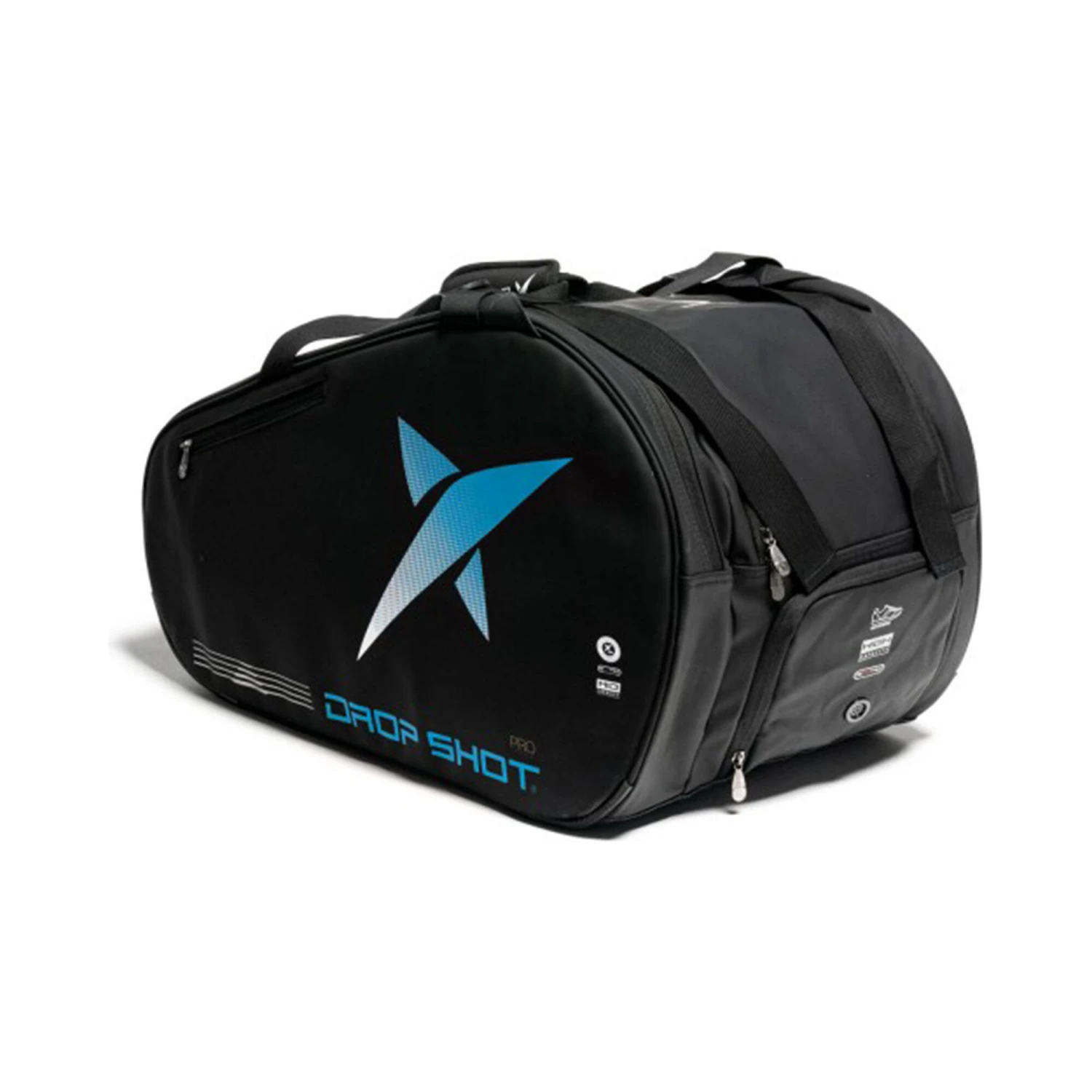 DROP SHOT NAOS Padel Racket Bag - Black, Blue 3 DROP SHOT NAOS Padel Racket Bag - Black, Blue
