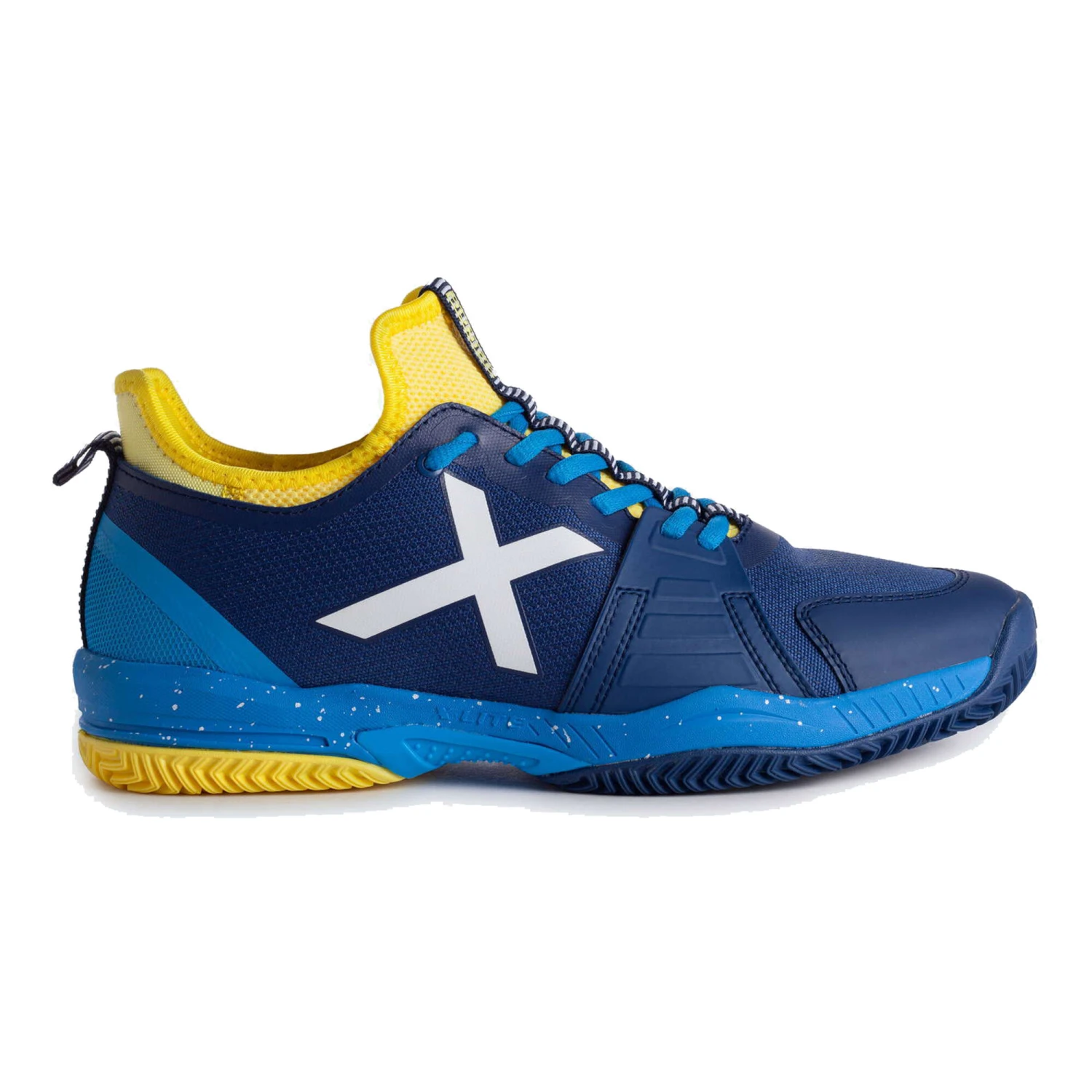Munich Oxygen Padel Shoe Men - Blue, Yellow 3 Munich Oxygen Padel Shoe Men - Blue, Yellow
