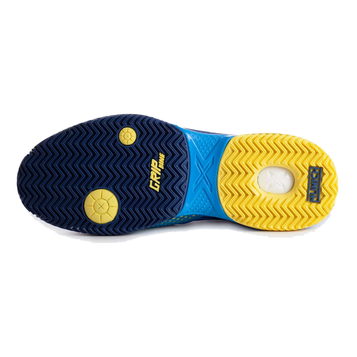 Munich Oxygen Padel Shoe Men - Blue, Yellow 6 Munich Oxygen Padel Shoe Men - Blue, Yellow - Image 4