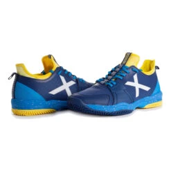 Munich Oxygen Padel Shoe Men - Blue, Yellow 11 Munich Oxygen Padel Shoe Men - Blue, Yellow -Padel Pro Shop 00027000 10 1