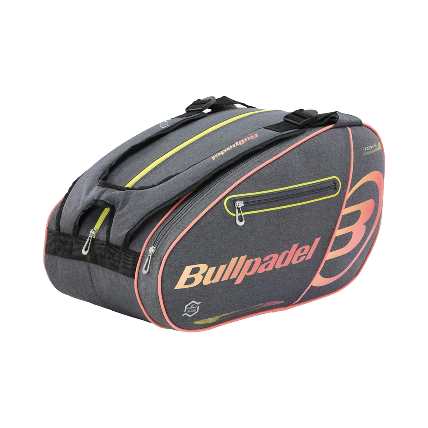 BULLPADEL Tour Padel Racket Bag - Black, Pink 7 BULLPADEL Tour Padel Racket Bag - Black, Pink - Image 5