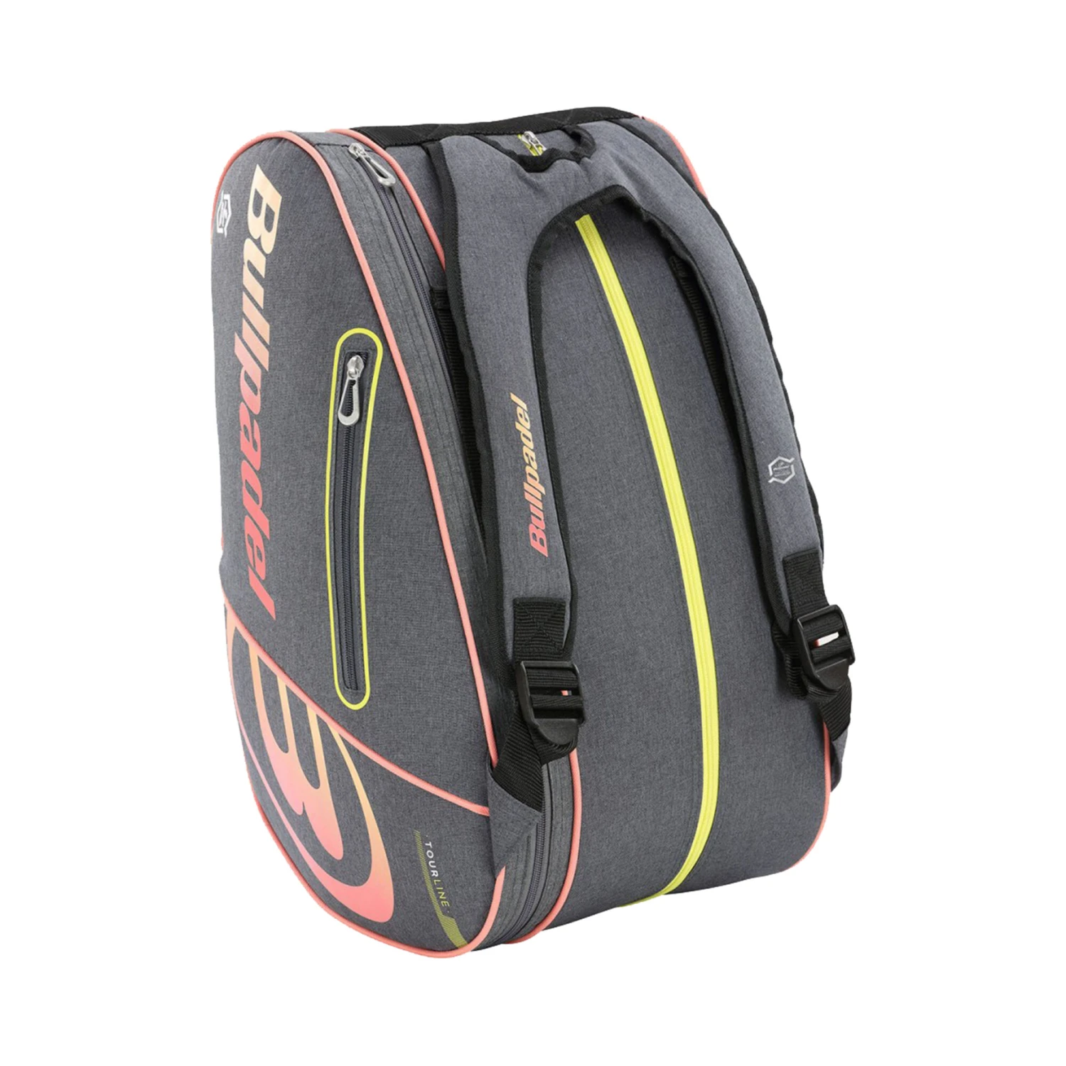 BULLPADEL Tour Padel Racket Bag - Black, Pink 4 BULLPADEL Tour Padel Racket Bag - Black, Pink - Image 2