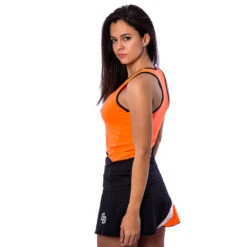 Berlin Tank Top Women - Orange, Black -Padel Pro Shop 00031000 12