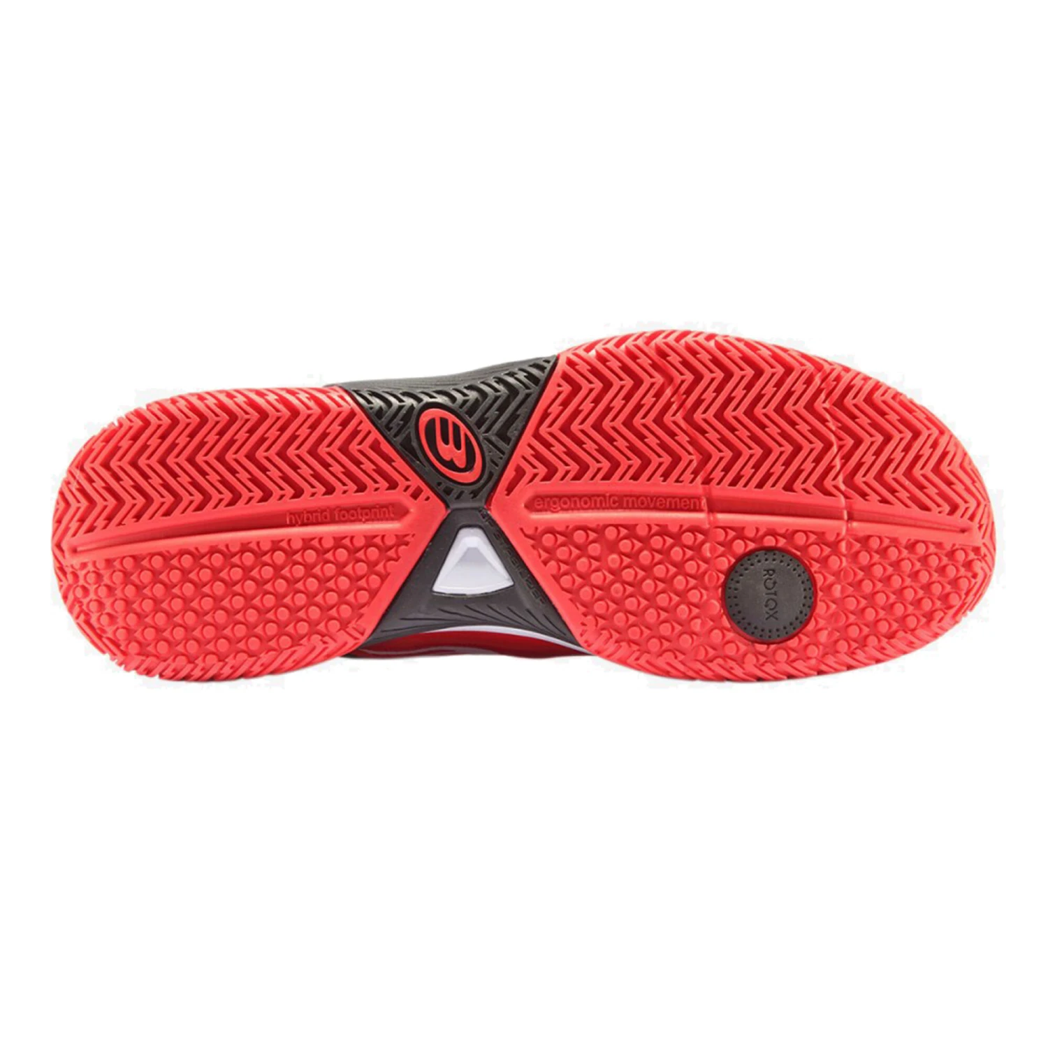 BULLPADEL Next Hybrid Padel Shoe Men - Red, Black 5 BULLPADEL Next Hybrid Padel Shoe Men - Red, Black - Image 3