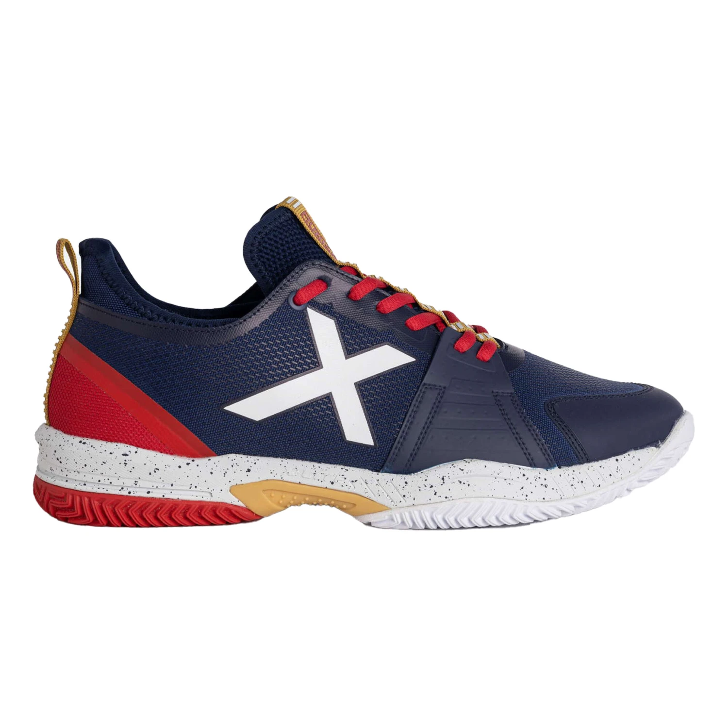 Munich Oxygen 36 Padel Shoe Men - Dark Blue, Red 3 Munich Oxygen 36 Padel Shoe Men - Dark Blue, Red