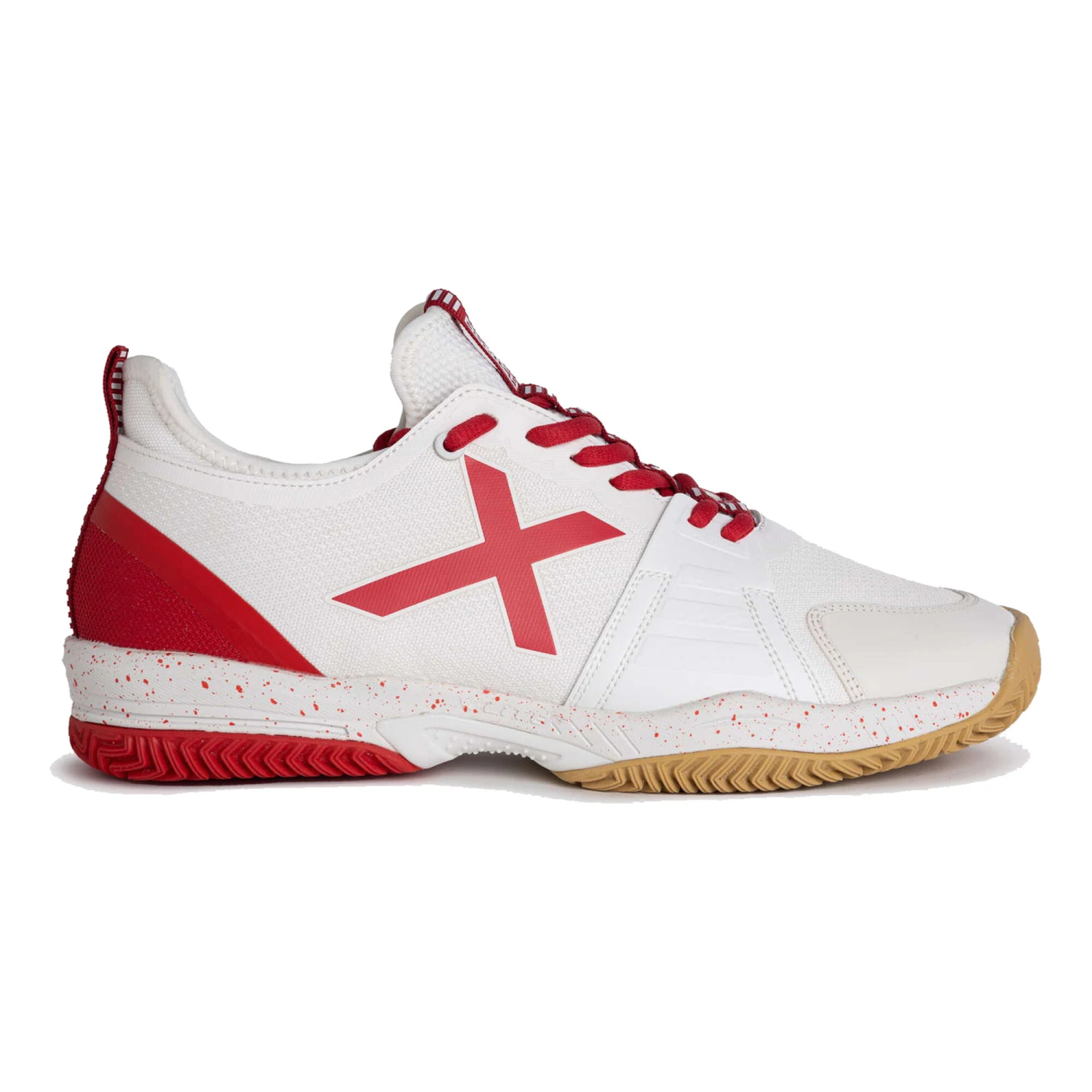 Munich Oxygen 37 Padel Shoe Men - White, Red 3 Munich Oxygen 37 Padel Shoe Men - White, Red