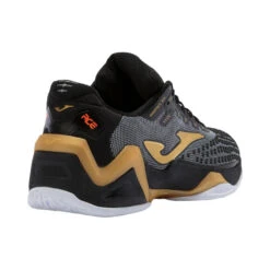 JOMA Ace Pro Clay Court Shoe Men - Black, Gold -Padel Pro Shop 00037000 0 2