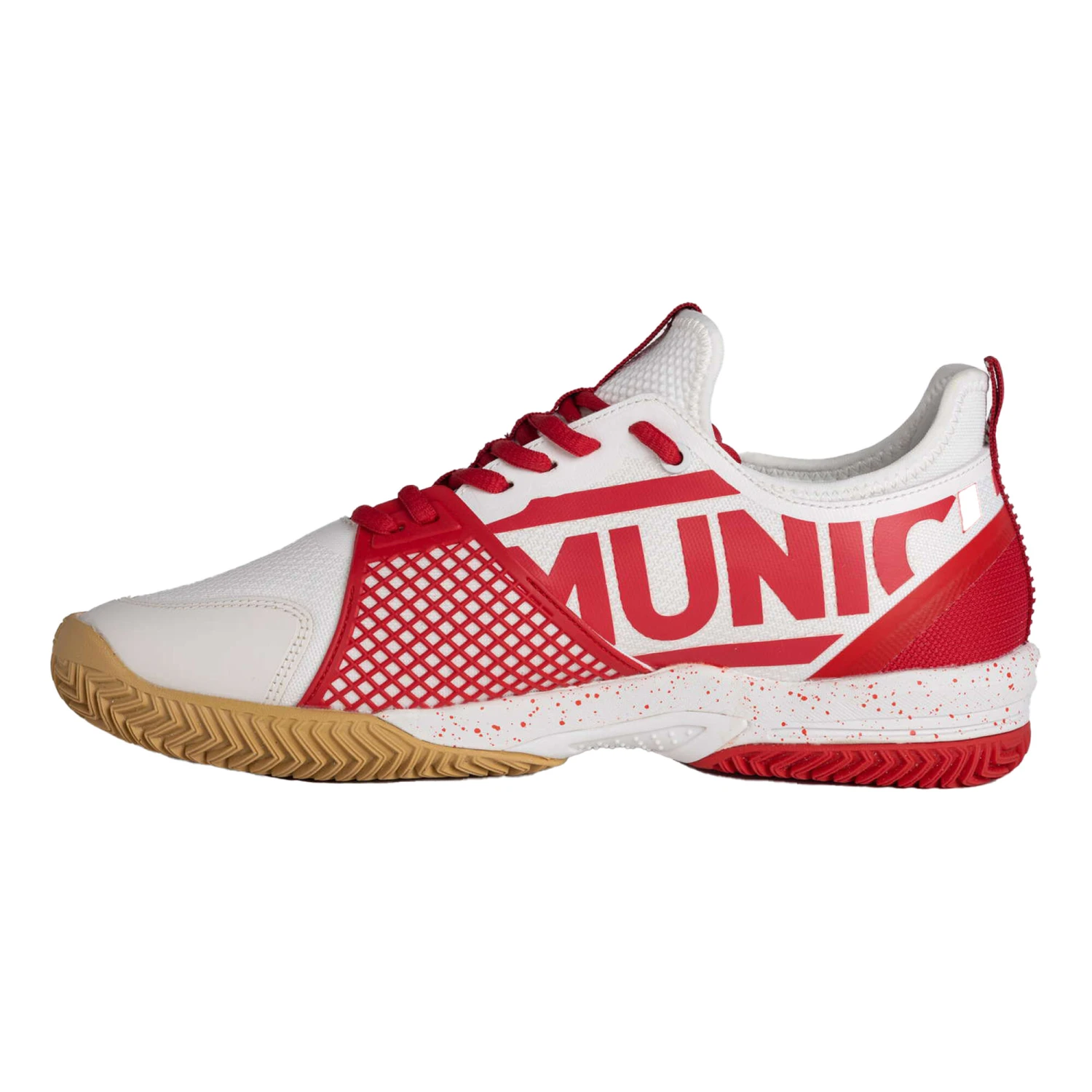 Munich Oxygen 37 Padel Shoe Men - White, Red 4 Munich Oxygen 37 Padel Shoe Men - White, Red - Image 2