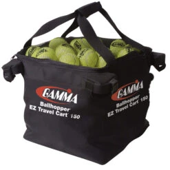 GAMMA EZ Travel Cart 150 Ball Cart With Wheels - Black 9 GAMMA EZ Travel Cart 150 Ball Cart With Wheels - Black -Padel Pro Shop 0003800000 0 2