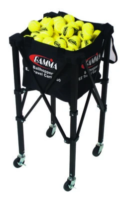 GAMMA EZ Travel Cart 150 Ball Cart With Wheels - Black 13 GAMMA EZ Travel Cart 150 Ball Cart With Wheels - Black -Padel Pro Shop 0003800000 11