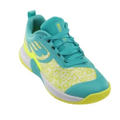 BULLPADEL Next Hybrid Pro Padel Shoe Women - Turquoise, Neon Green 8 BULLPADEL Next Hybrid Pro Padel Shoe Women - Turquoise, Neon Green -Padel Pro Shop 00039000 000