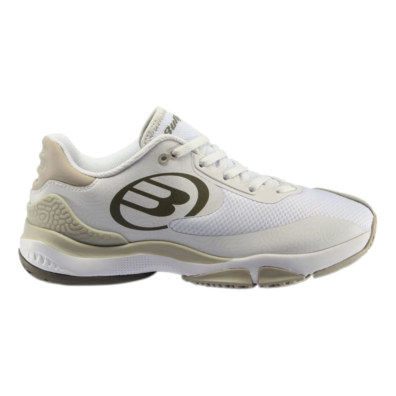 BULLPADEL Flow Hybrid Fly 22 Padel Shoe Women - White 3 BULLPADEL Flow Hybrid Fly 22 Padel Shoe Women - White