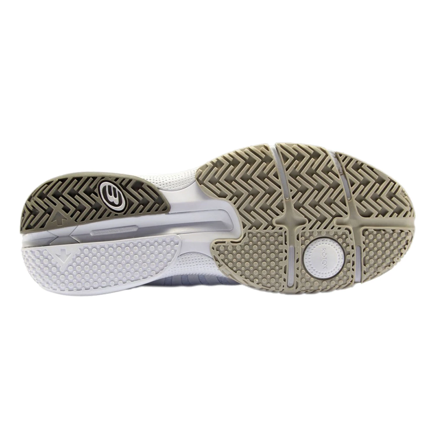 BULLPADEL Flow Hybrid Fly 22 Padel Shoe Women - White 6 BULLPADEL Flow Hybrid Fly 22 Padel Shoe Women - White - Image 4