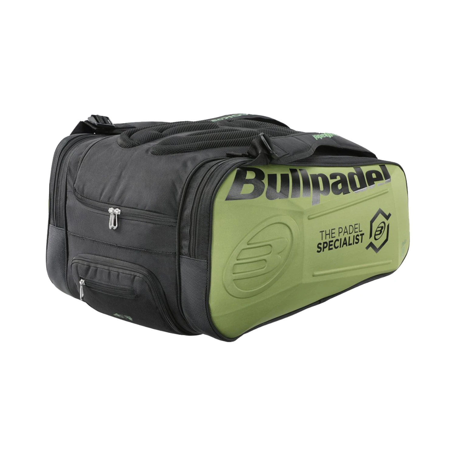 BULLPADEL HACK Padel Racket Bag - Black, Green 7 BULLPADEL HACK Padel Racket Bag - Black, Green - Image 5
