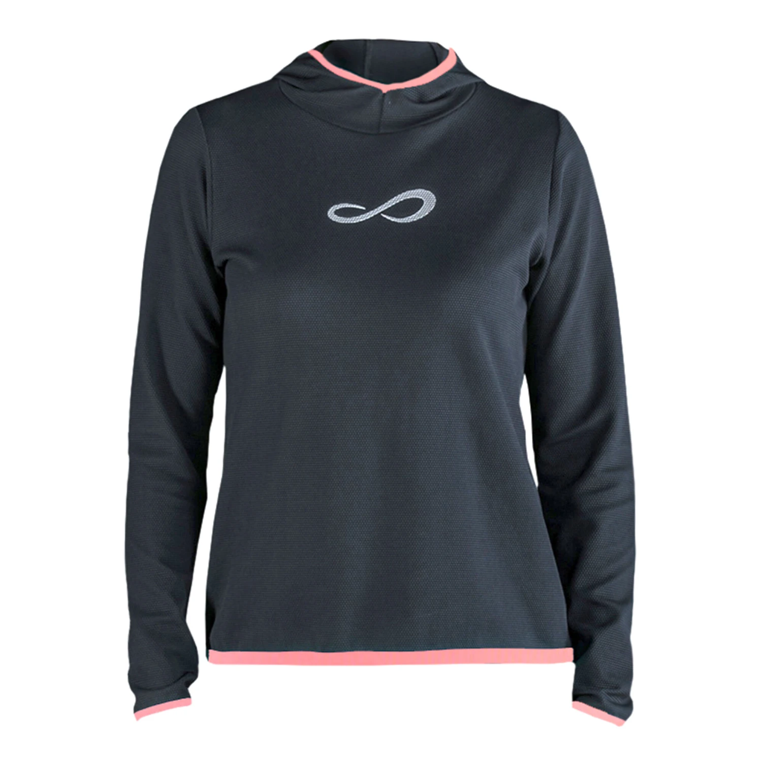 Endless Breath Hoody Women - Black, Coral 3 Endless Breath Hoody Women - Black, Coral