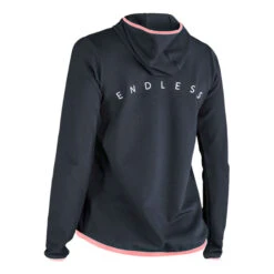 Endless Breath Hoody Women - Black, Coral 7 Endless Breath Hoody Women - Black, Coral -Padel Pro Shop 00064000 0 2