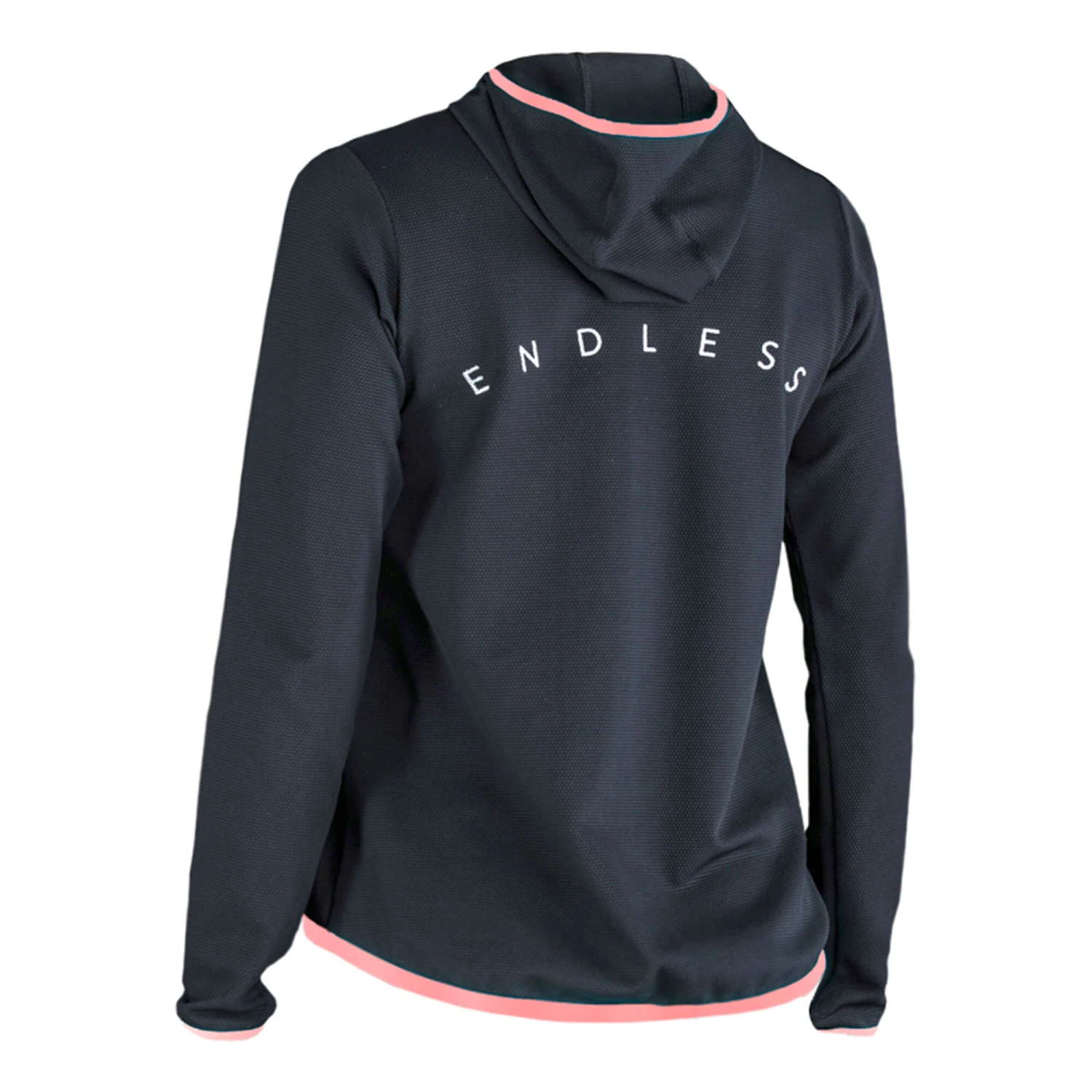 Endless Breath Hoody Women - Black, Coral 4 Endless Breath Hoody Women - Black, Coral - Image 2