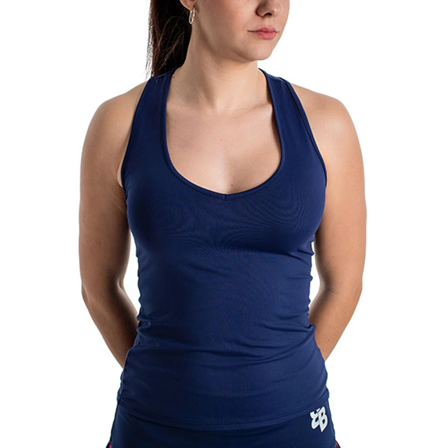 Basic Tank Top Women - Dark Blue 6 Basic Tank Top Women - Dark Blue - Image 4