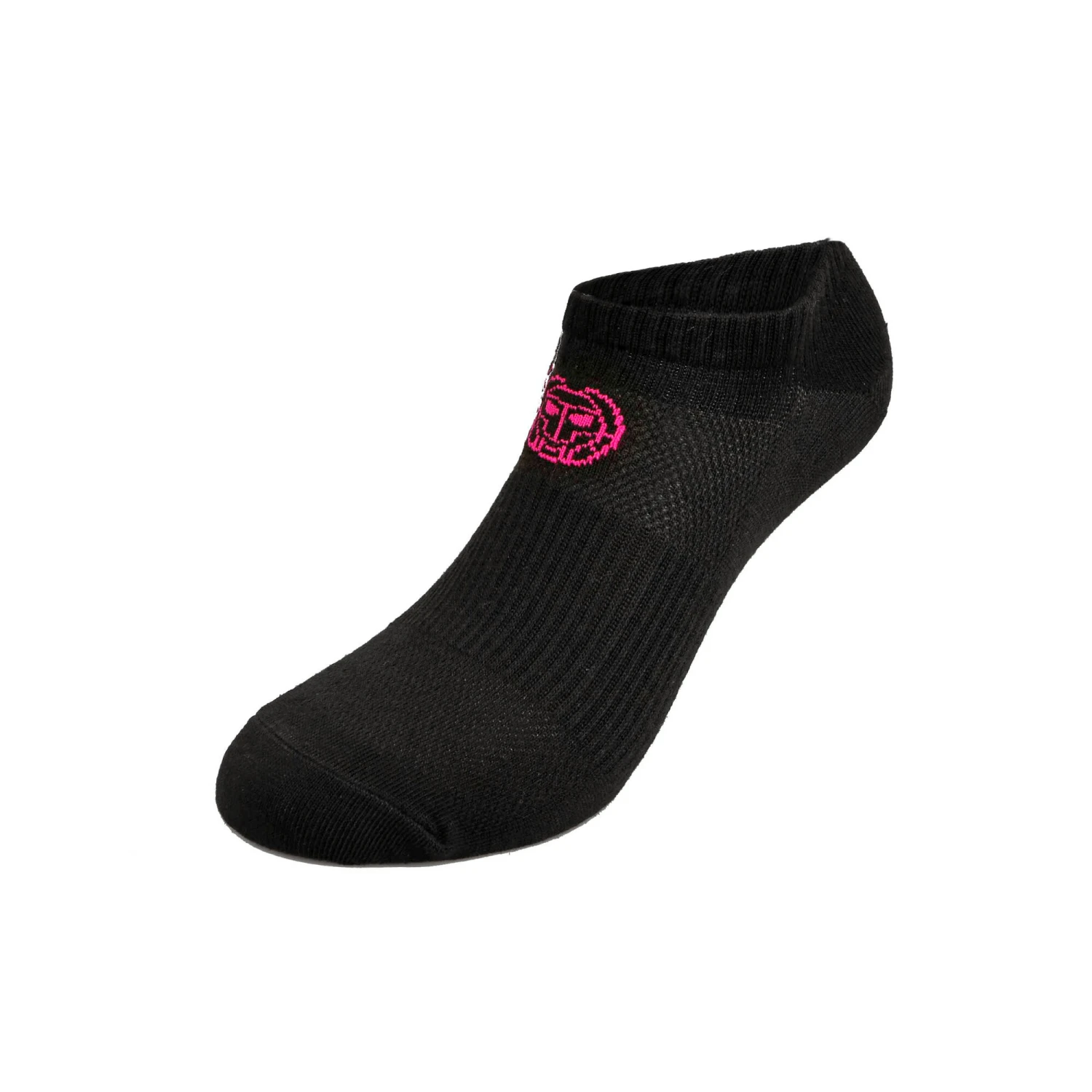 BIDI BADU Harper No Show Tech Sports Socks - Black, Pink 3 BIDI BADU Harper No Show Tech Sports Socks - Black, Pink