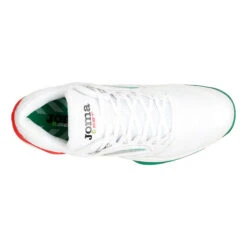 JOMA Set Clay Court Shoe Men - White, Green -Padel Pro Shop 00120000 0 4
